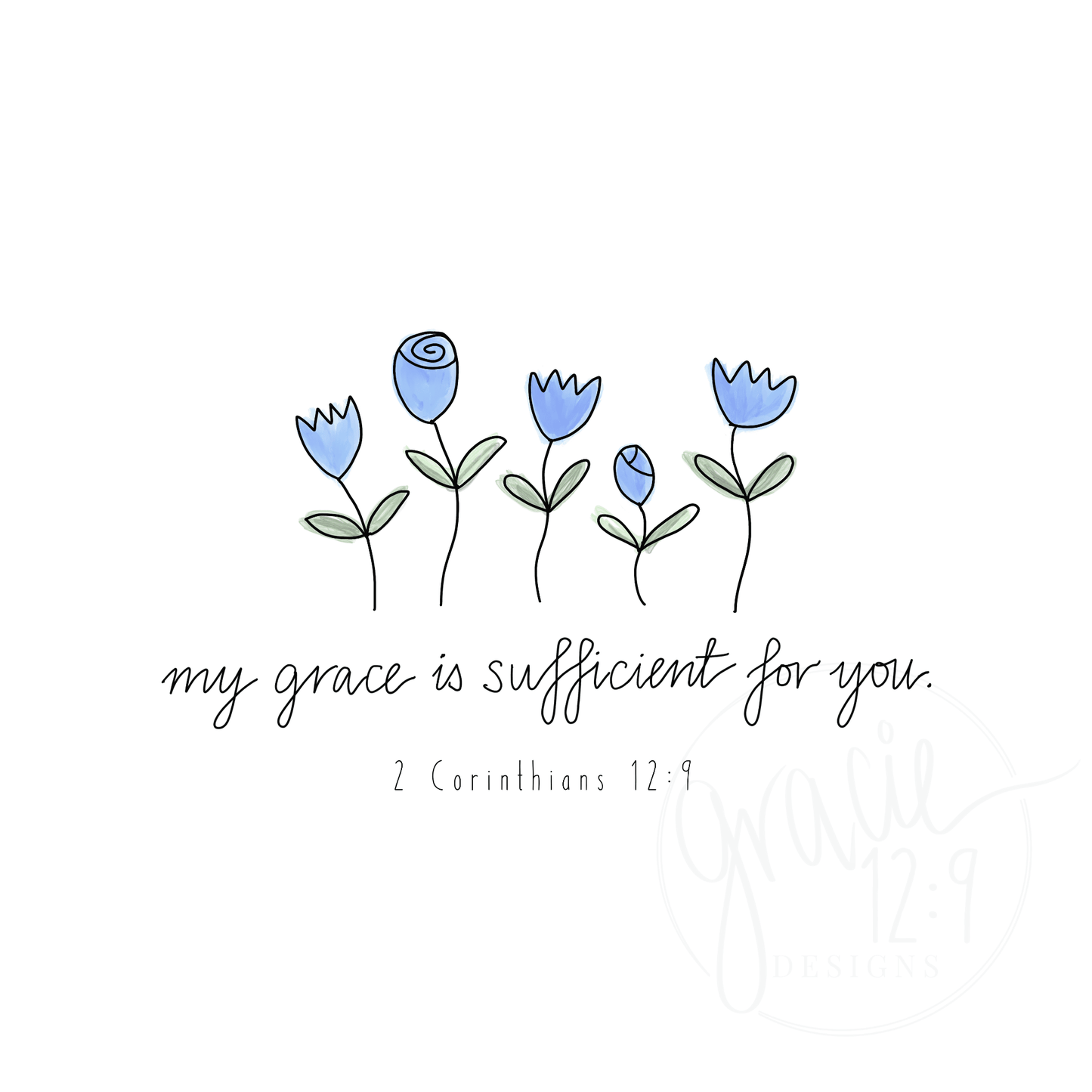 "My grace is sufficient for you"