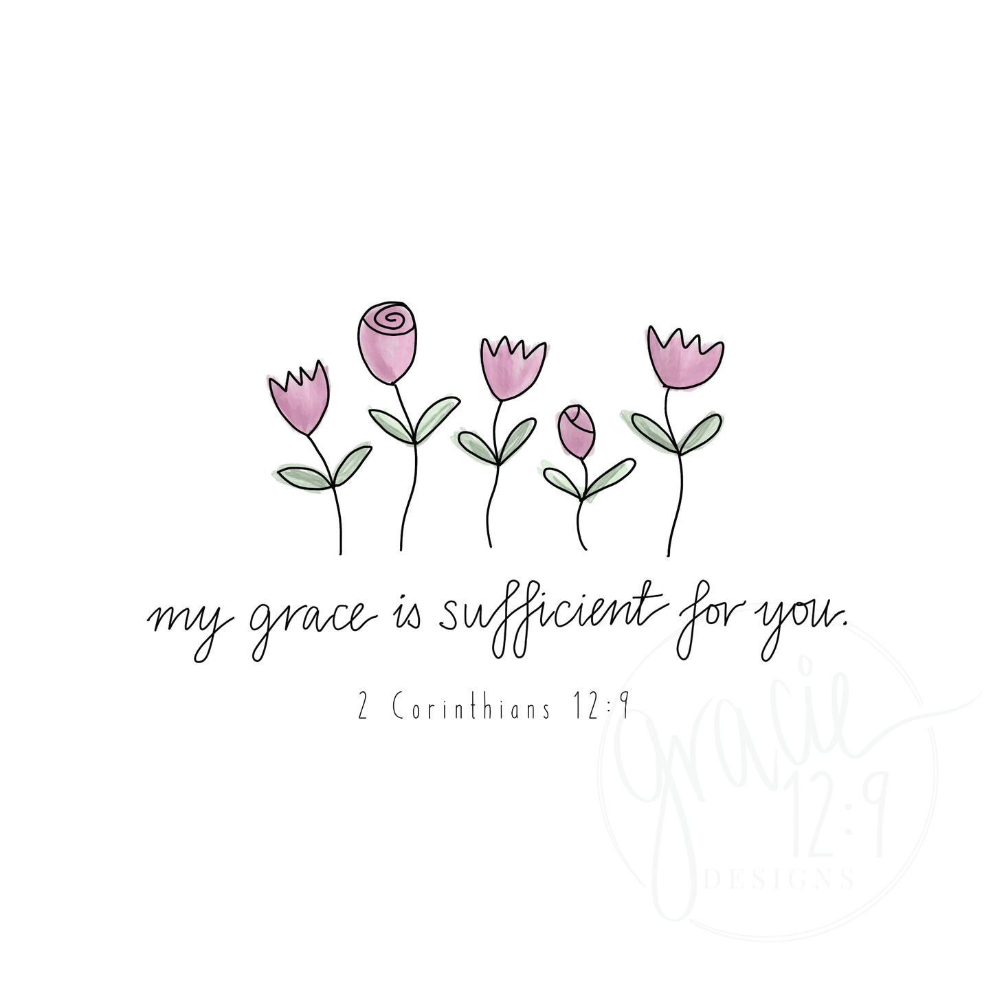 "My grace is sufficient for you"