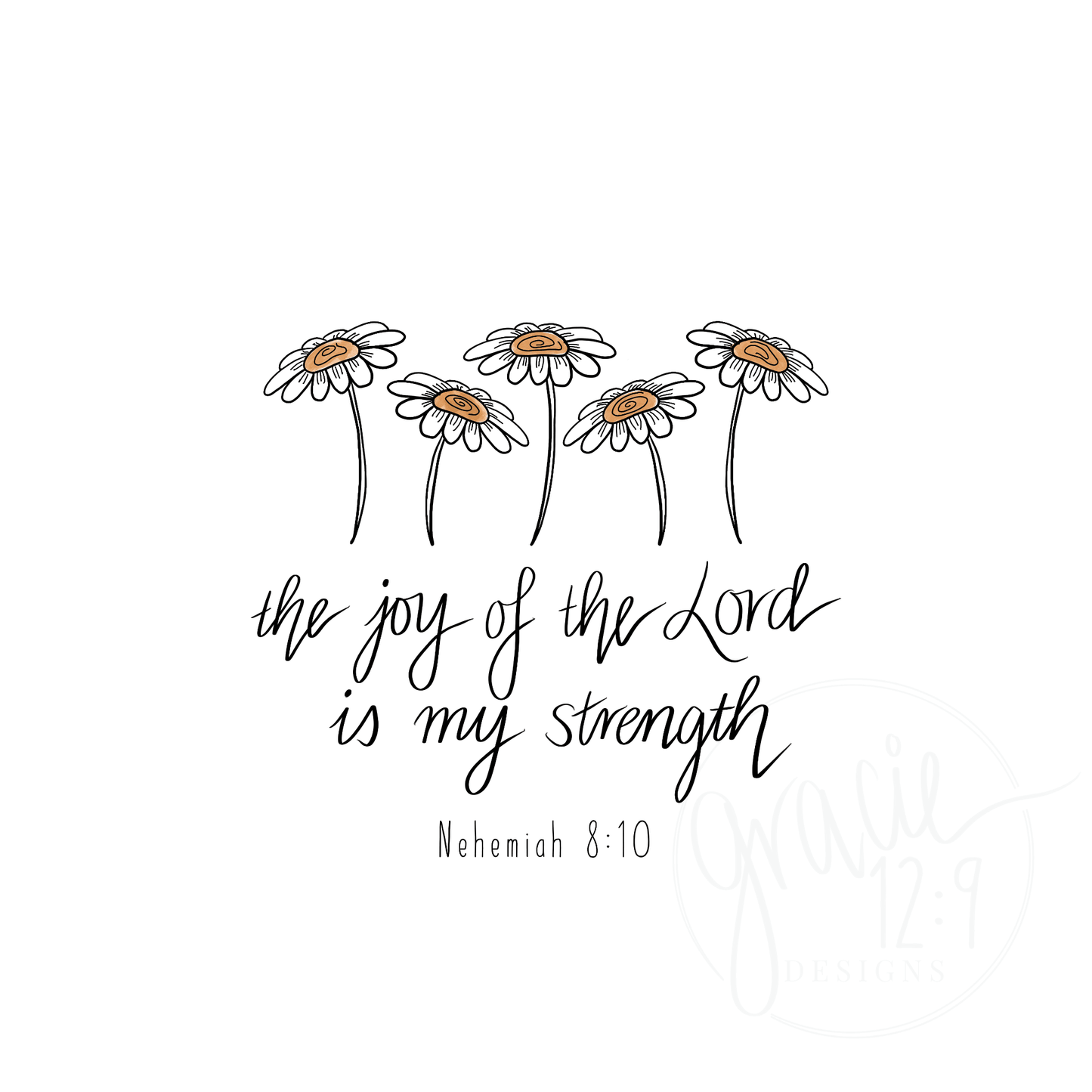 "The joy of the LORD is my strength"